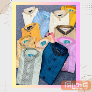 এক্সক্লুসিভ ডিজাইনার পাঞ্জাবি | রিচ এমব্রয়ডারি | প্রিমিয়াম ফ্যাব্রিক